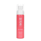 Koziva rice toner, a tall red bottle with a white pump and clear cap